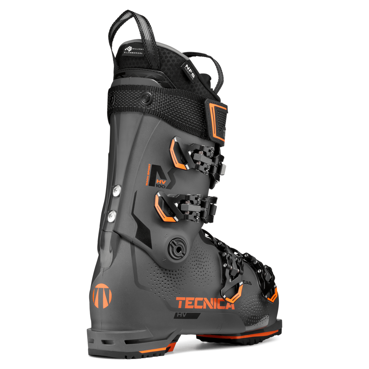 Tecnica Mach Sport HV 100 GW Ski Boots (Race Grey)