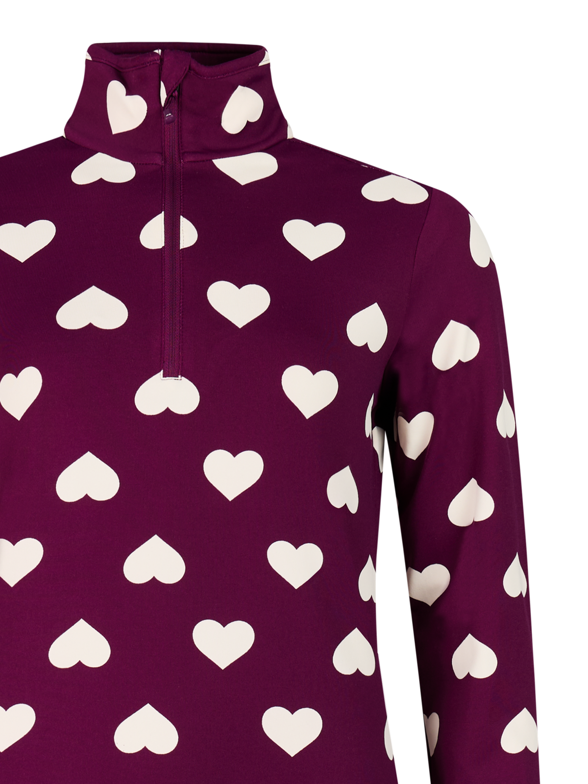 Protest Women's Swana 1/4 Zip Fleece Top - Current Purple