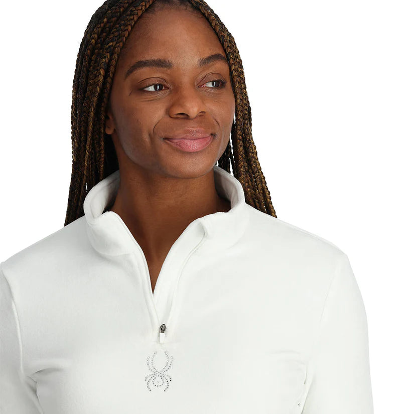 Spyder Shimmer bug Fleece (White)