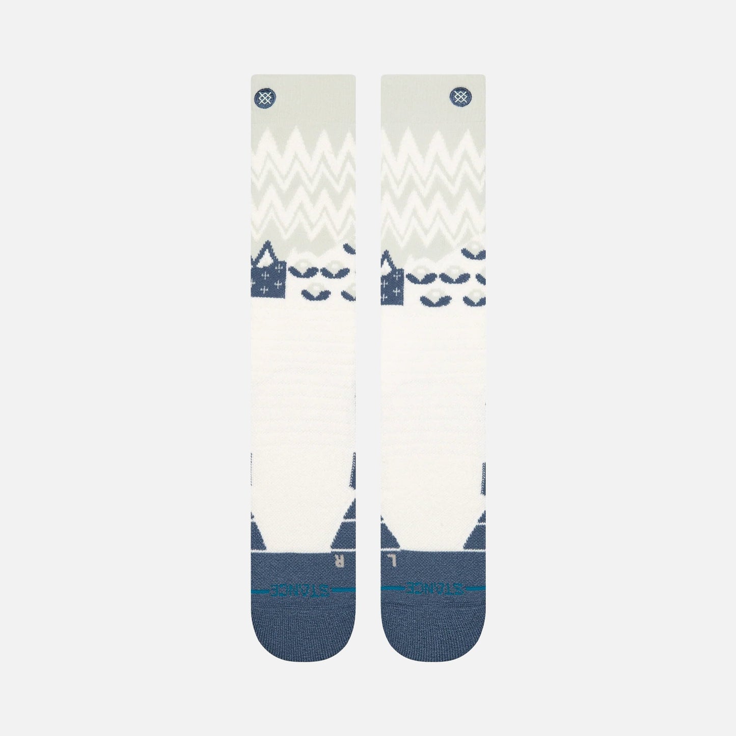 Stance Alpine Mid Poly Snow - Paleblue R/R