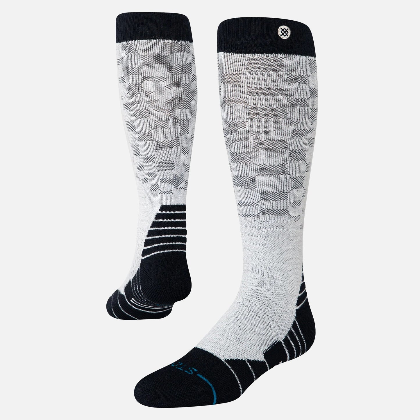 Stance Check Me Out Mid Poly Snow - Black R/R