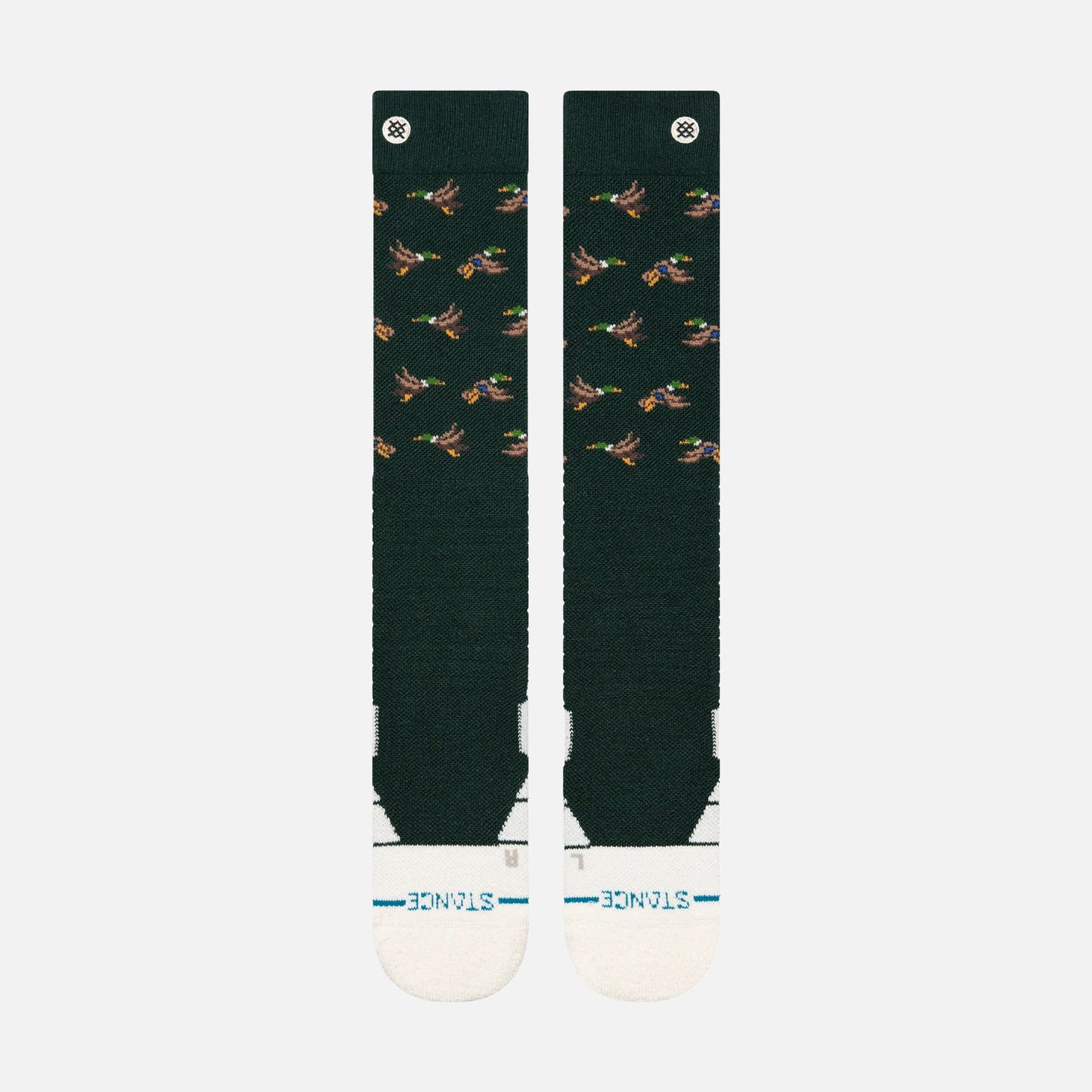 Stance Huntin Mid Poly Snow - Pine R/R