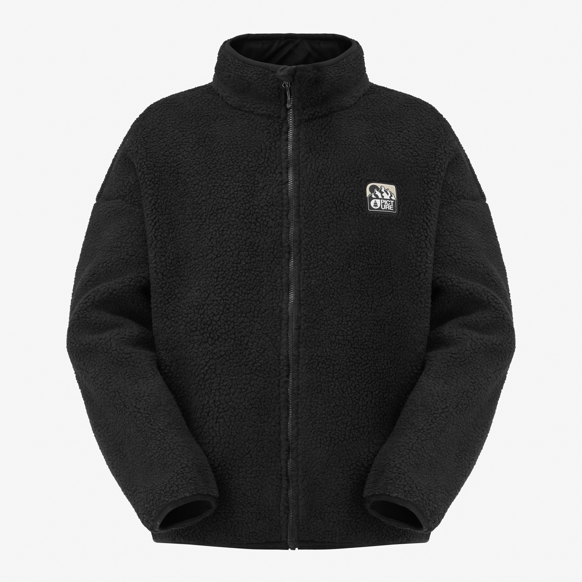 Picture Men's Hafdals Emb Zip Fleece - Black