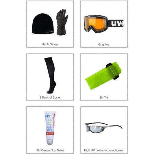 Discount Pack 1 (Accessory pack + ski wear hire) Ski Sport Retail