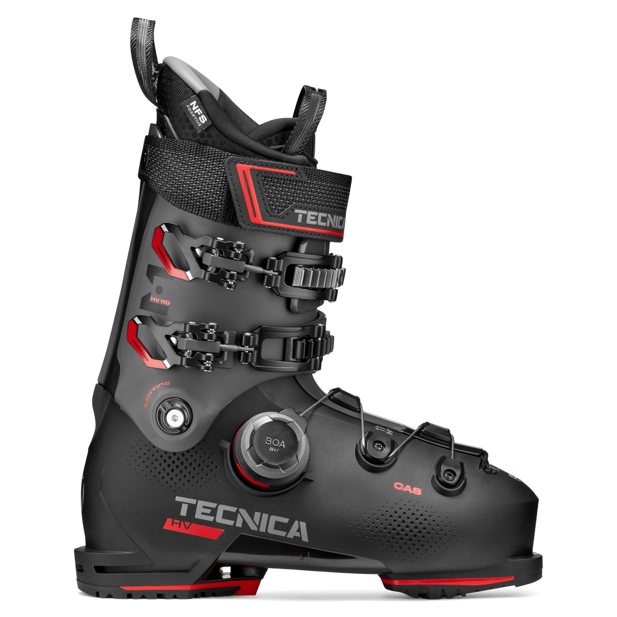 Tecnica Mach BOA HV 110 GW Ski Boots (Black/Red)