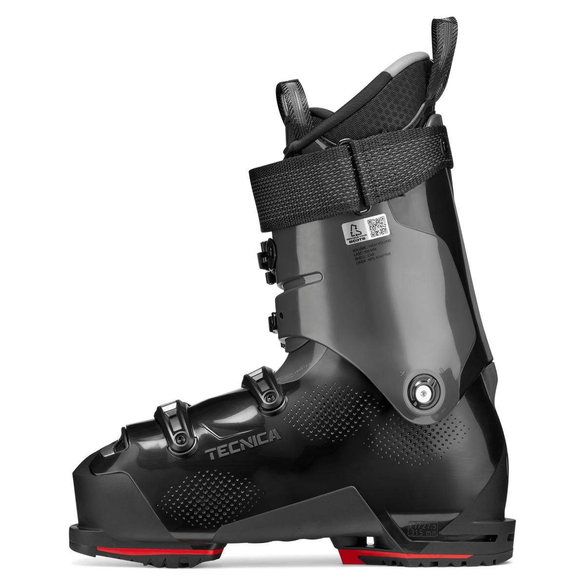 Tecnica Mach BOA HV 110 GW Ski Boots (Black/Red)