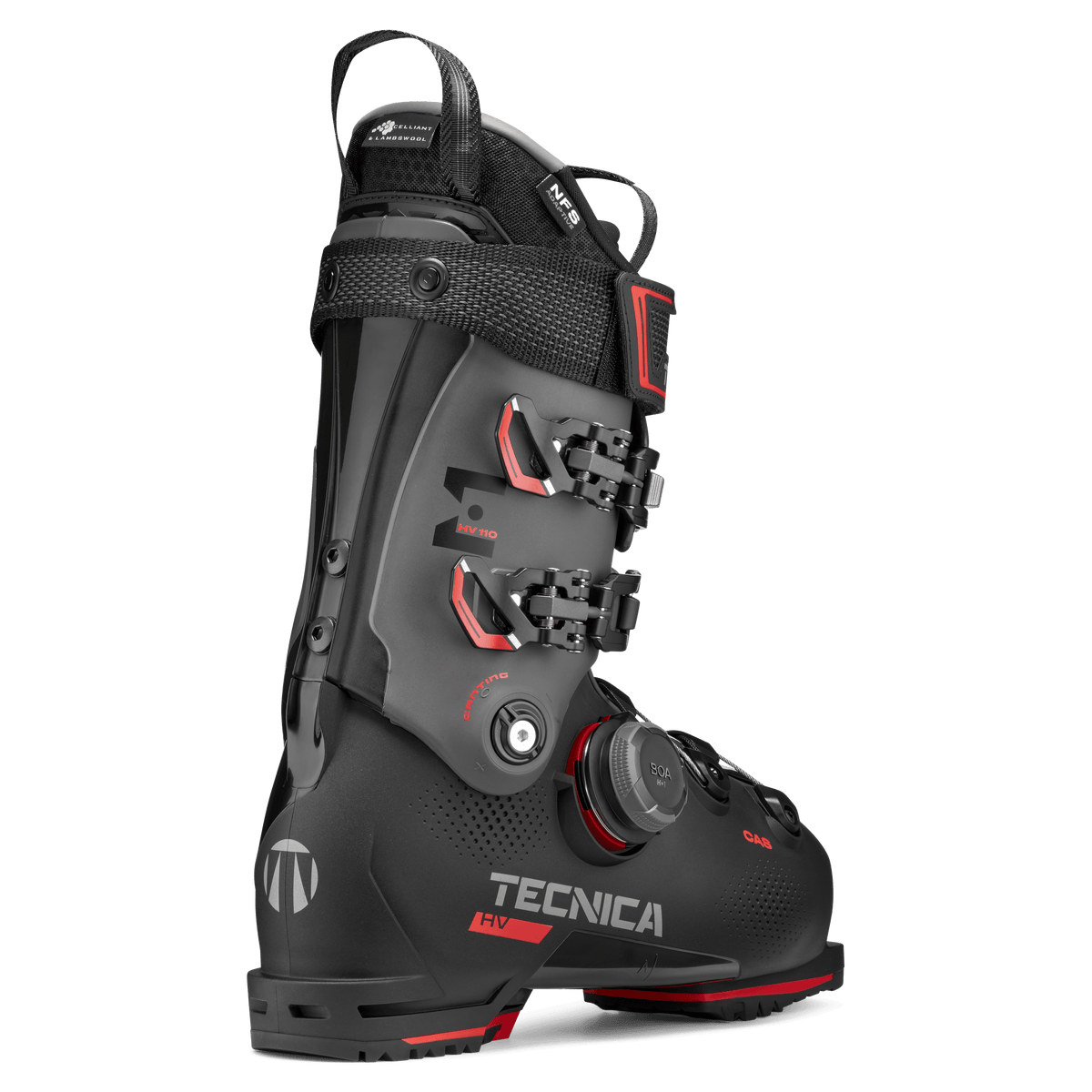 Tecnica Mach BOA HV 110 GW Ski Boots (Black/Red)