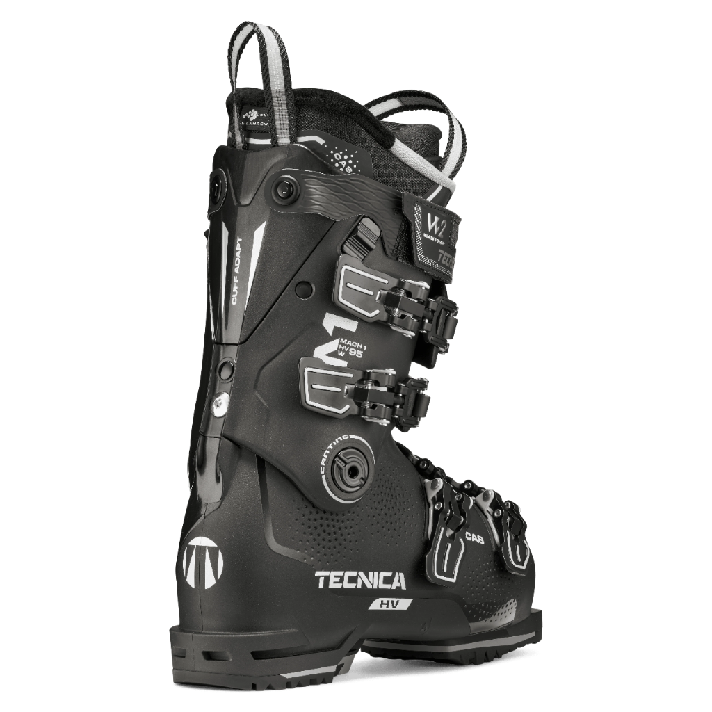 Tecnica Mach1 HV 95 W GW Women's Ski Boots (Black/Gold)