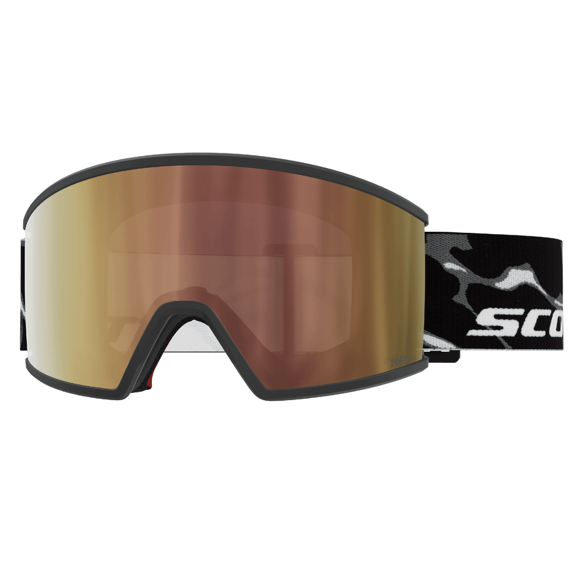 Scott Ambit LS Goggle - Granite Black/White