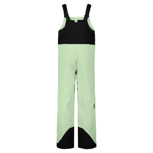 Scott Junior Vertic Bib Pants - vapour green (back)