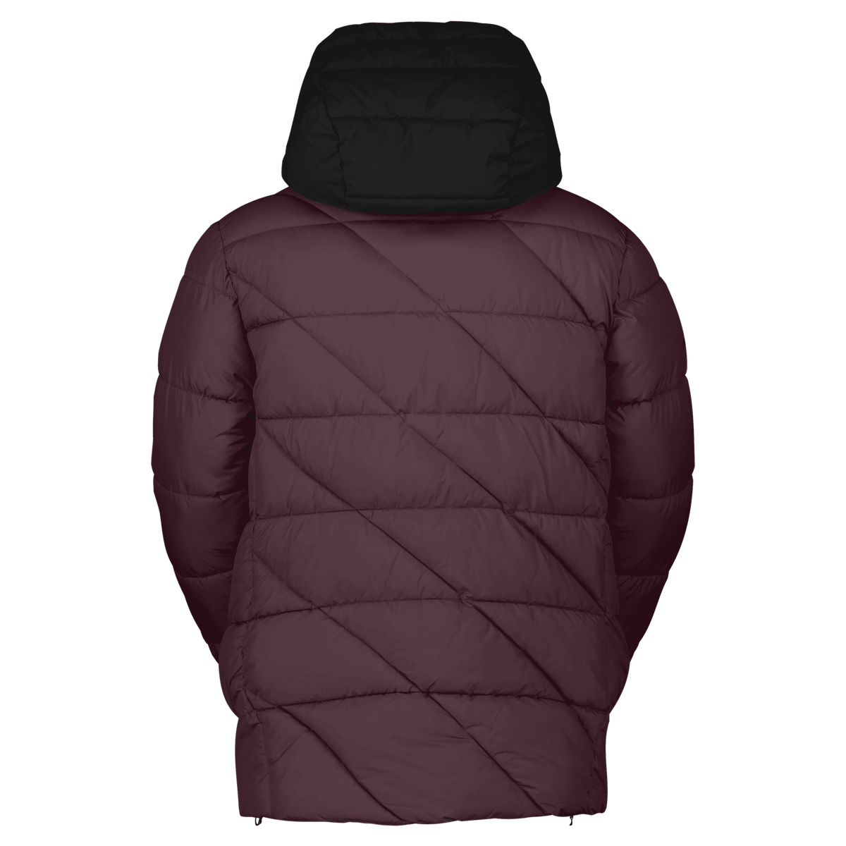 Scott Men's Insuloft Warm Jacket - cocoa red/black (back)