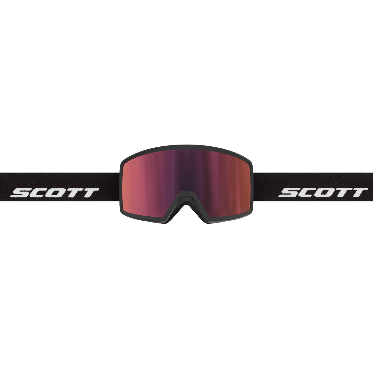 Scott Neo Compact Goggle - Black (Red Chrome)