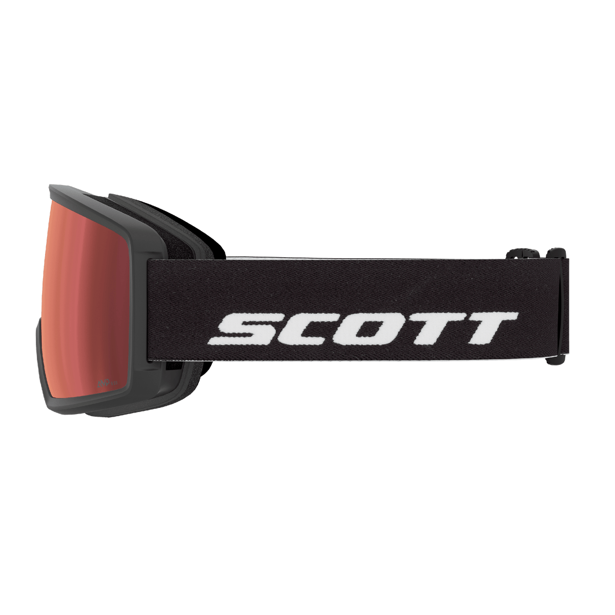Scott Neo Compact Goggle - Black (Red Chrome)
