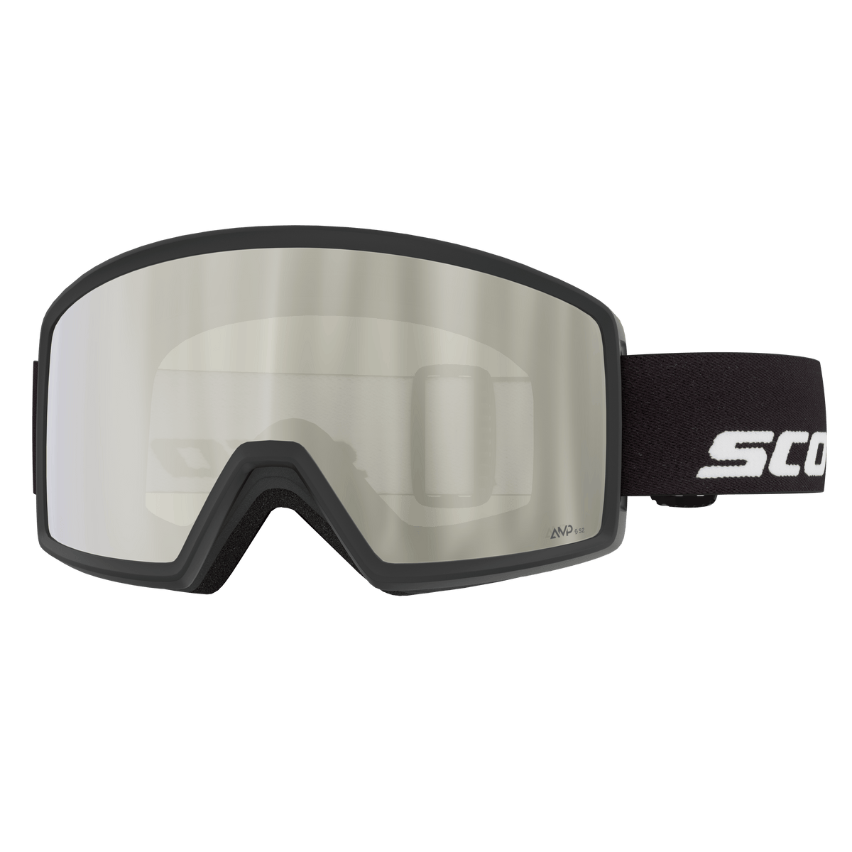 Scott Neo Compact Goggle - Black (White Chrome)