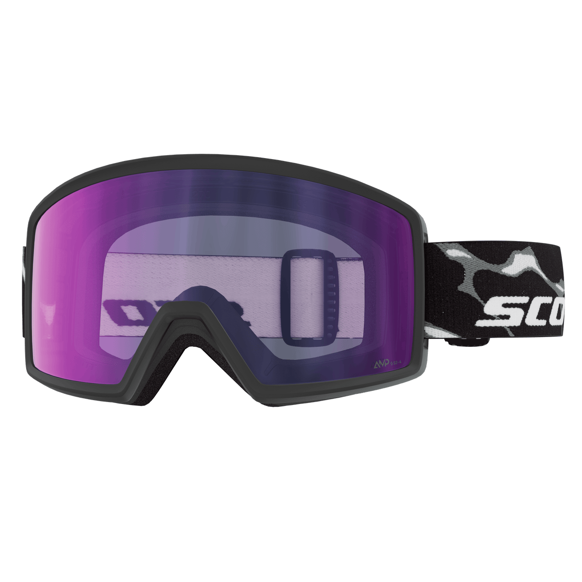 Scott Neo Compact LS Goggle - Granite Black/White