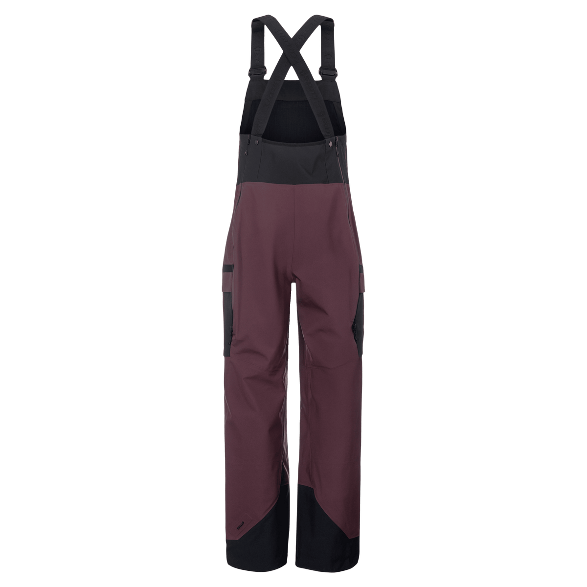 Scott Men's Vertic Utility 3L Pants - cocoa red/black (back)