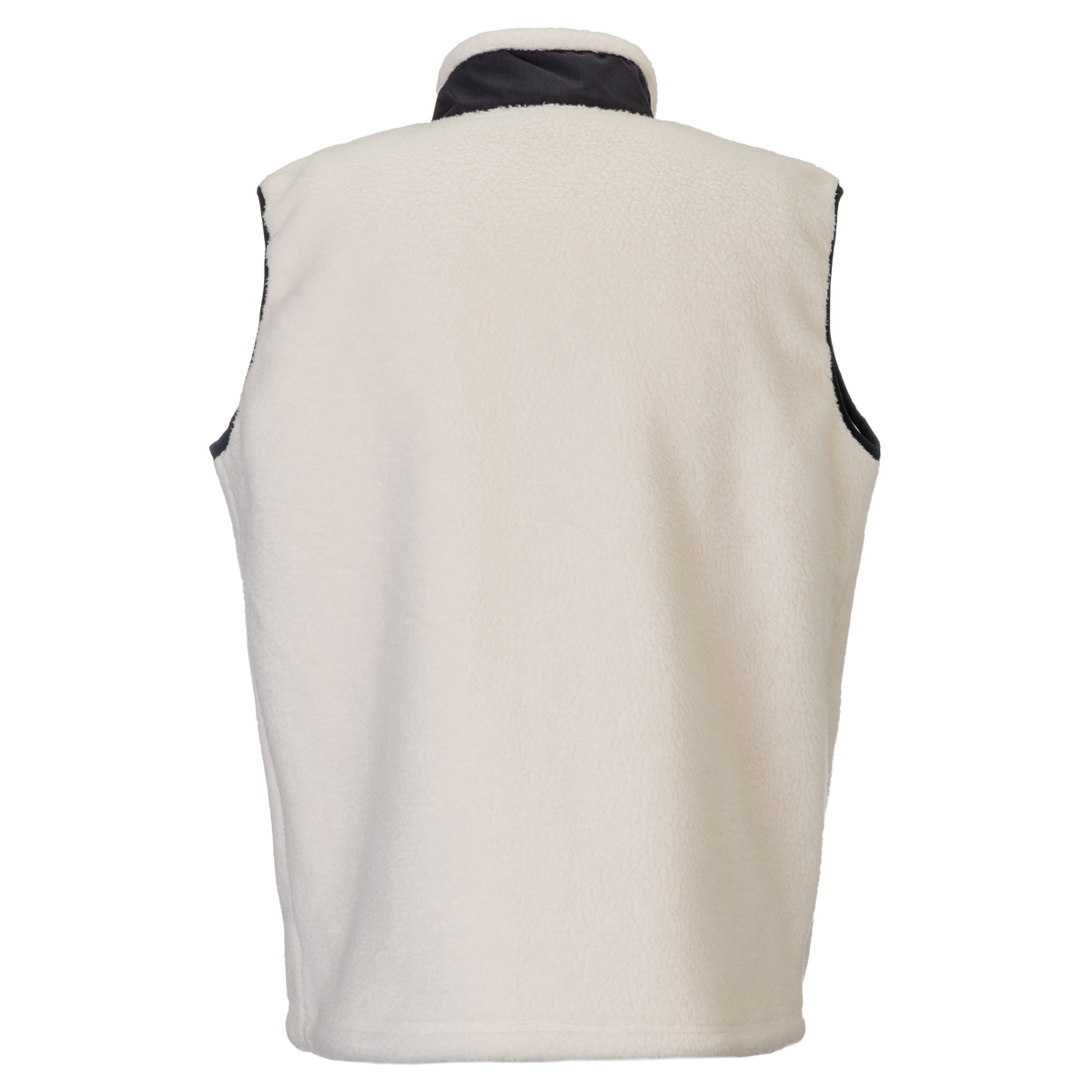 Scott Men's Escape Heritage Pile Vest - latte beige/black (back)