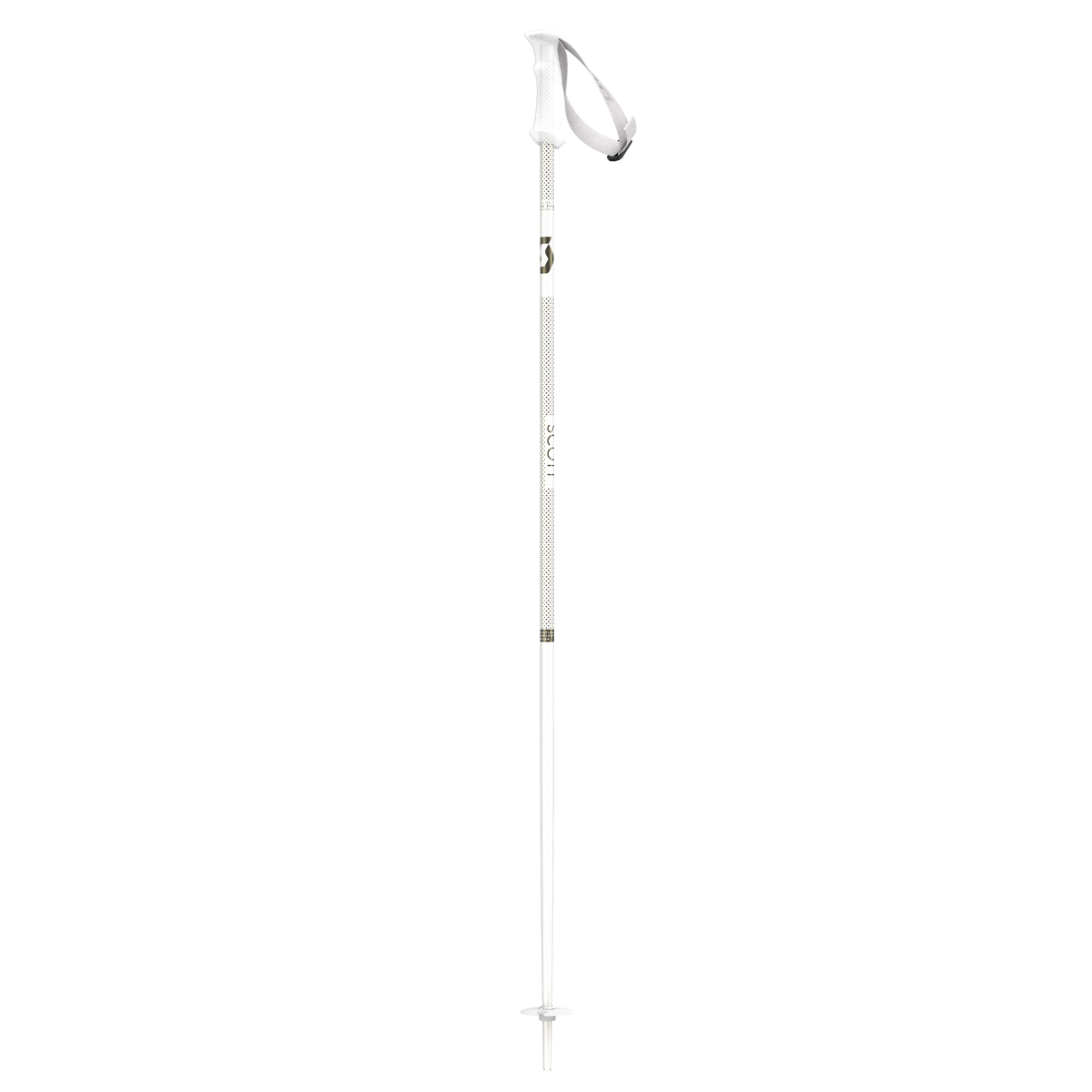 Scott Koko Ski Poles - White Pearl