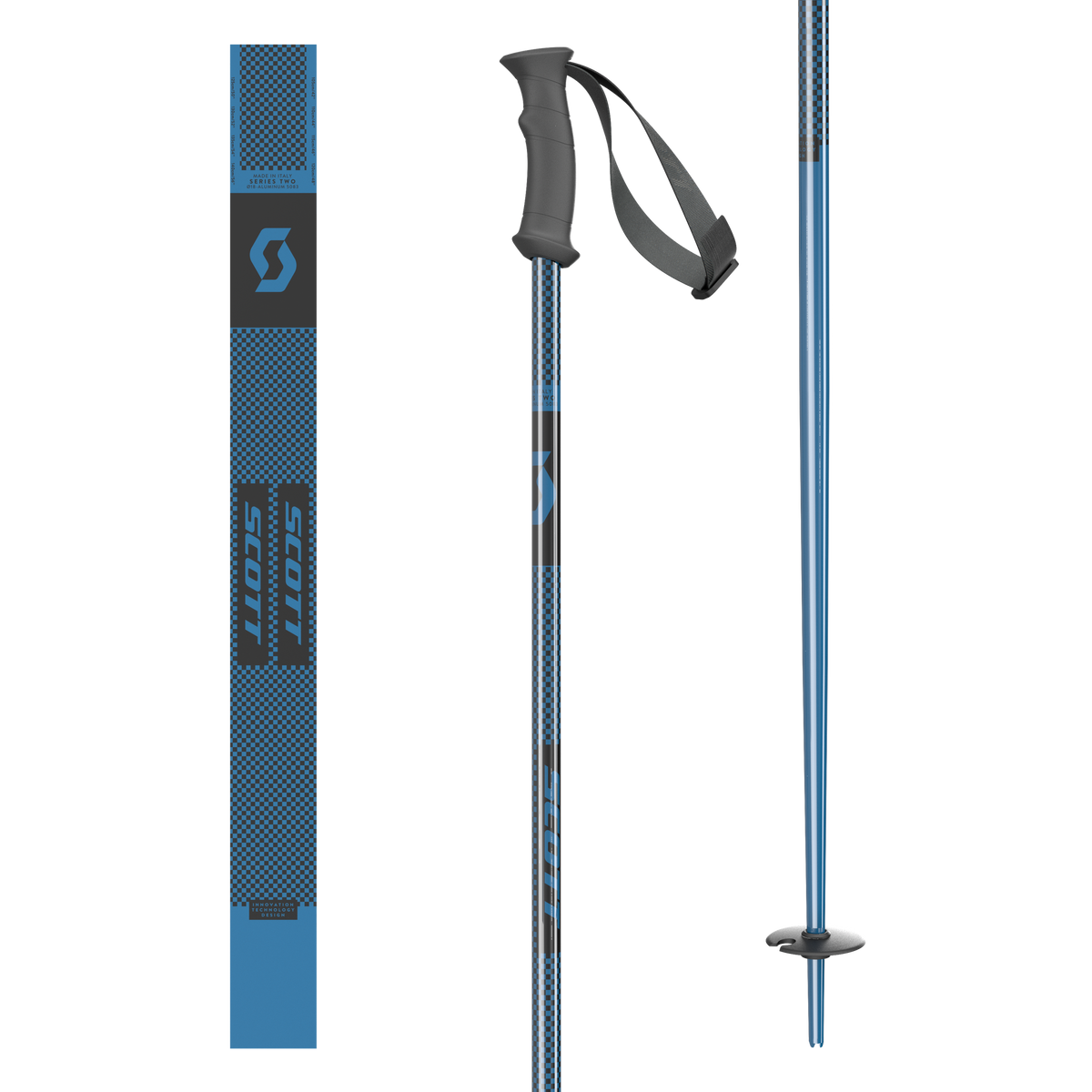 Scott 540 Pro Ski Poles - Blue