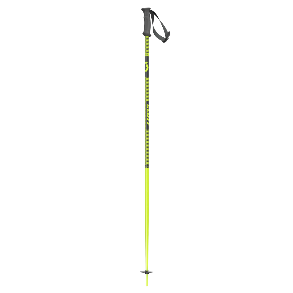 Scott 540 Pro Ski Poles - Neon Yellow
