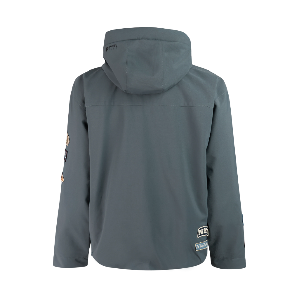 Protest Men's Roswell Snow Jacket - Basalt Grey