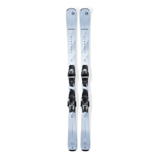 Blizzard Phoenix 7.7 Women's Skis + TPC 10 Demo Binding (Ice Blue)