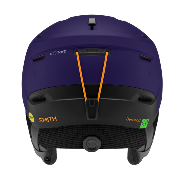 Smith Descend MIPS Helmet – Matte Deep Plum Black – angle 2
