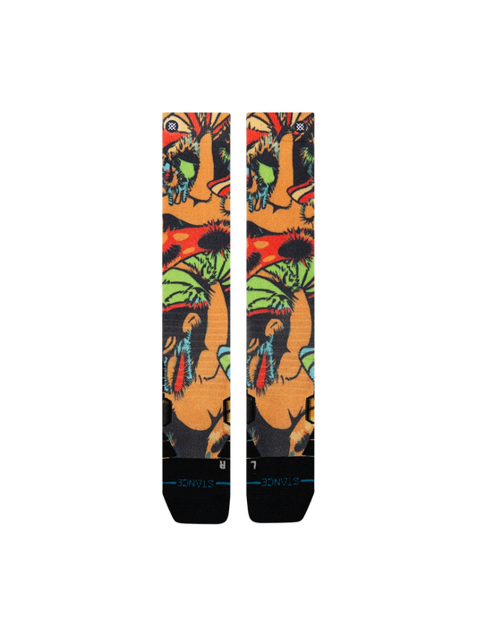 Stance Mushies Mid Poly Snow Sock - Black