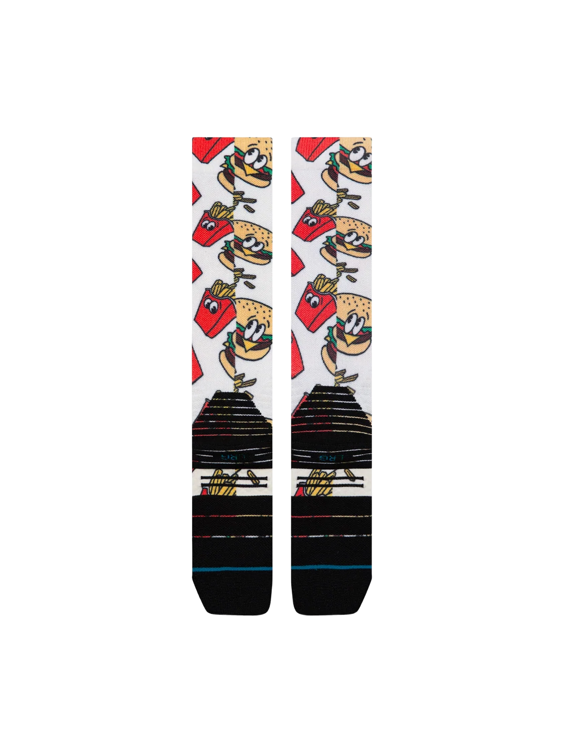 Stance Combo Meal Mid Poly Snow Sock - Red