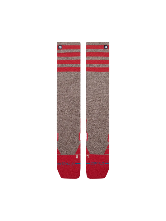 Stance Sock Monkey Mid Wool Snow Sock - Brown