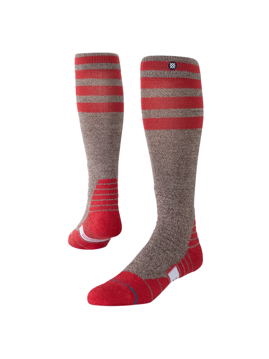 Stance Sock Monkey Mid Wool Snow Sock - Brown