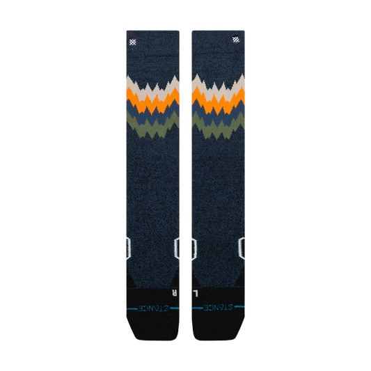 Stance Thompson Mid Wool Snow Sock - Navy Heather
