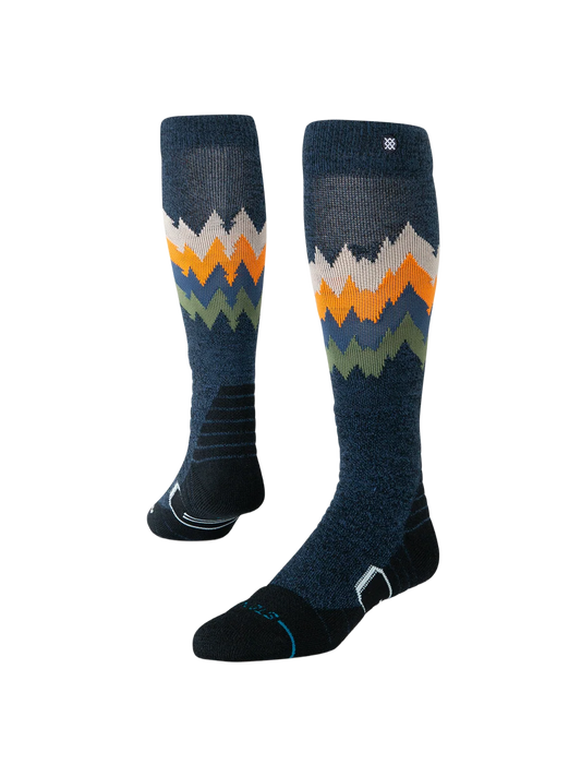 Stance Thompson Mid Wool Snow Sock - Navy Heather