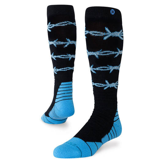 Stance Barbed Wire Mid Poly Snow - Blue R/R