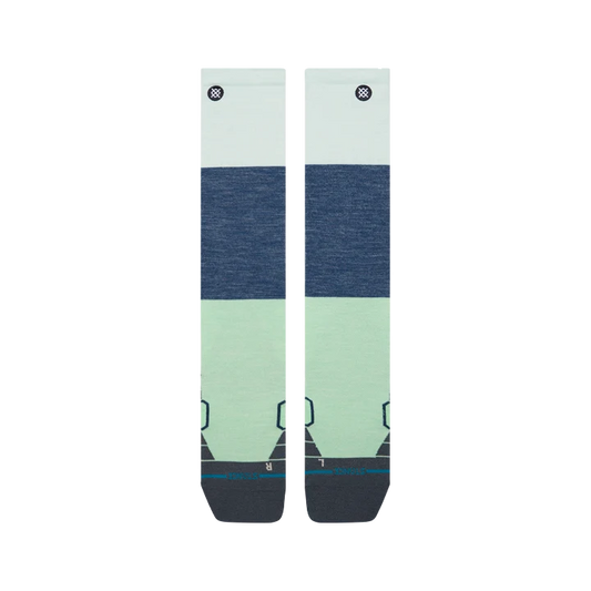 Stance Women's Blocked UL Wool Snow Sock - Light Blue