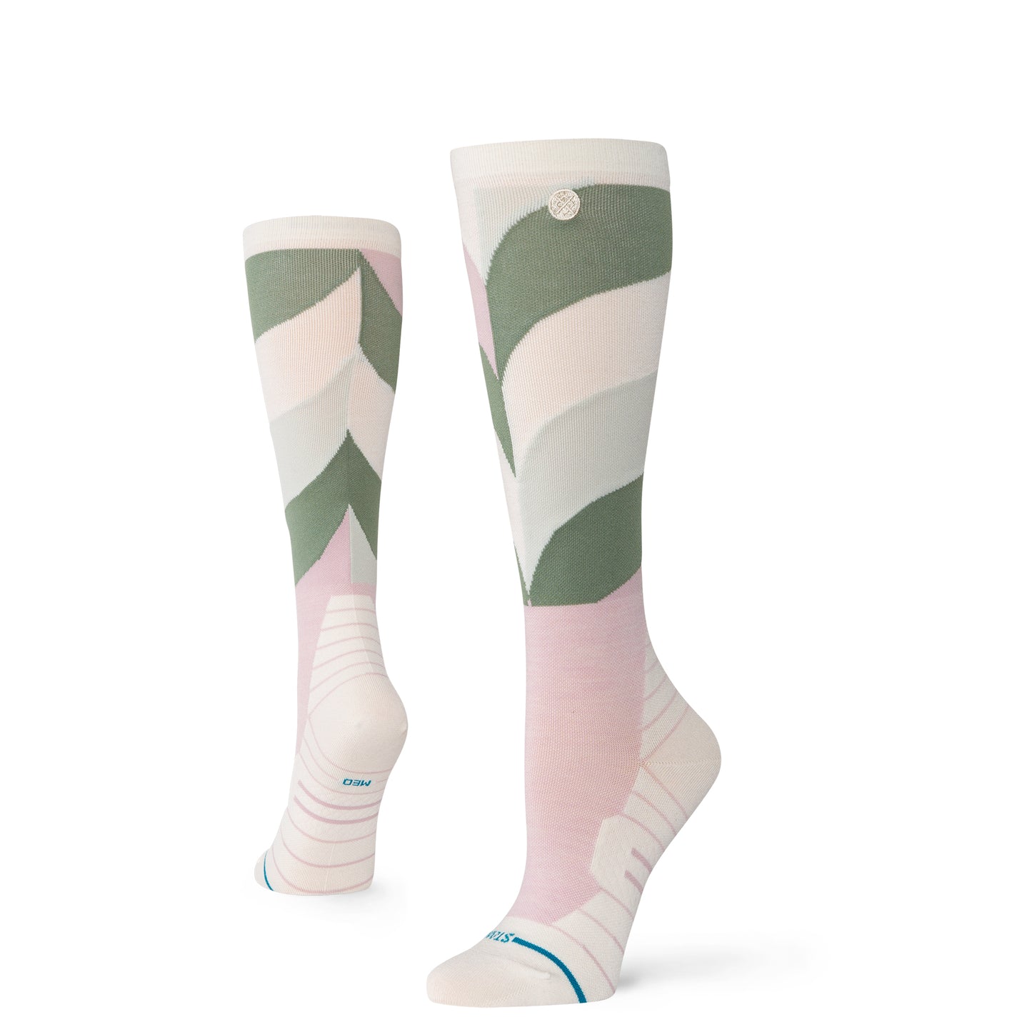 Stance Womens Geo Petals Ul Wool Snow - Lilac R/R