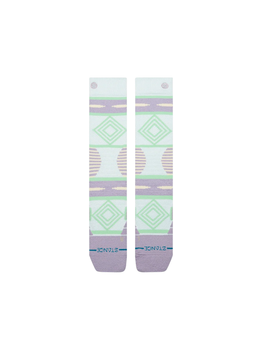 Stance Women's Temple Mid Poly Snow Sock - Sage