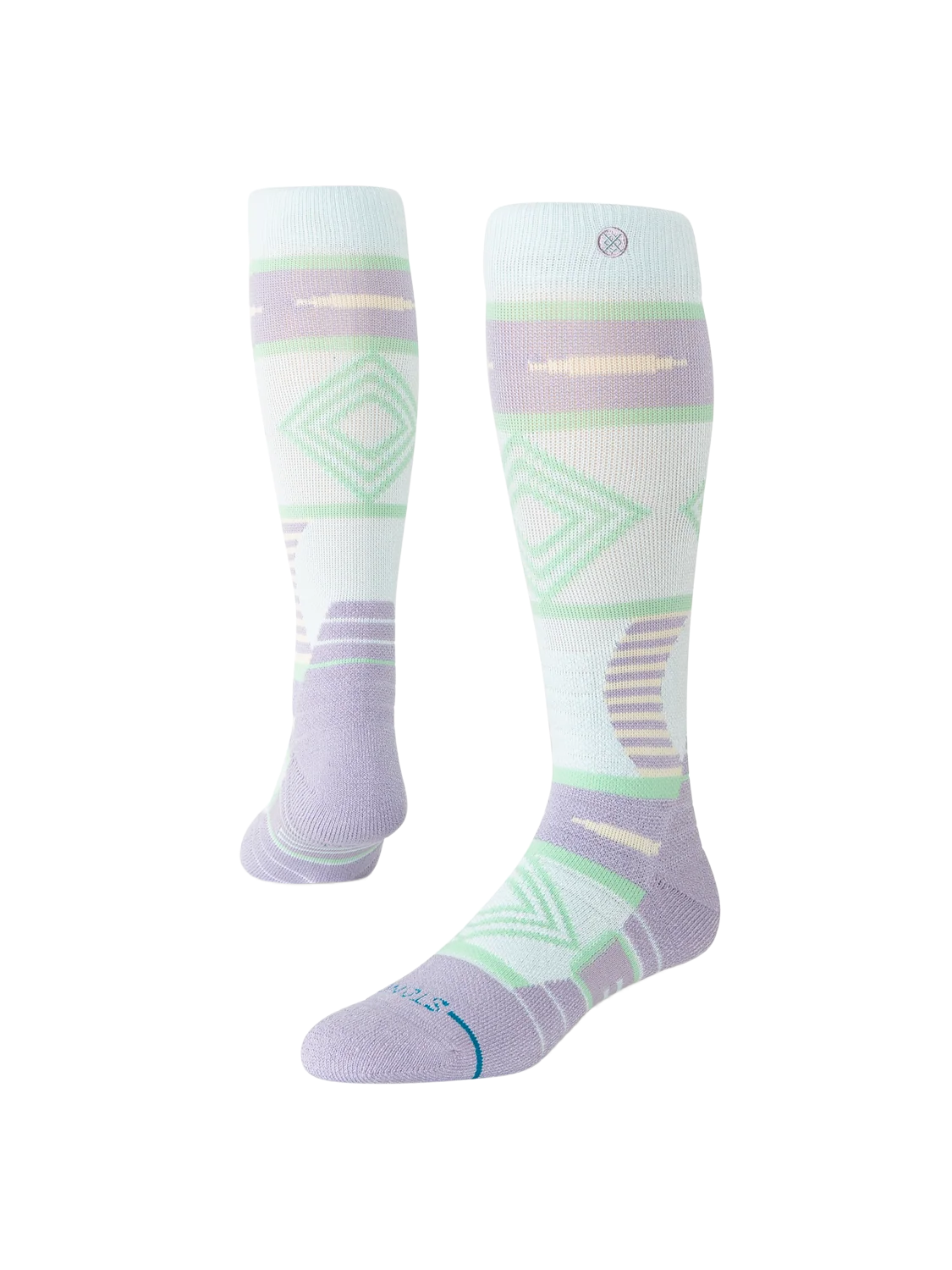Stance Women's Temple Mid Poly Snow Sock - Sage