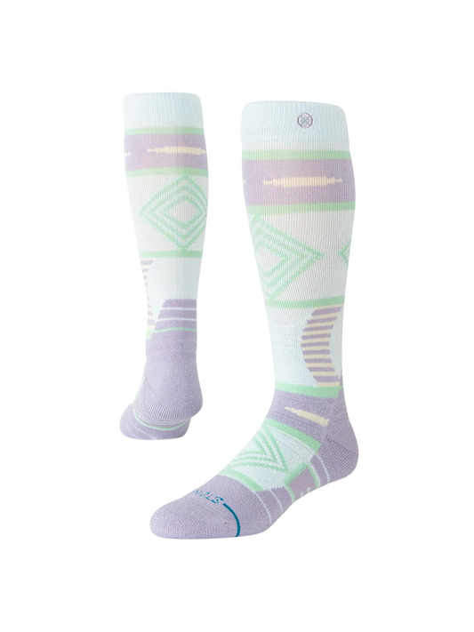 Stance Women's Temple Mid Poly Snow Sock - Sage