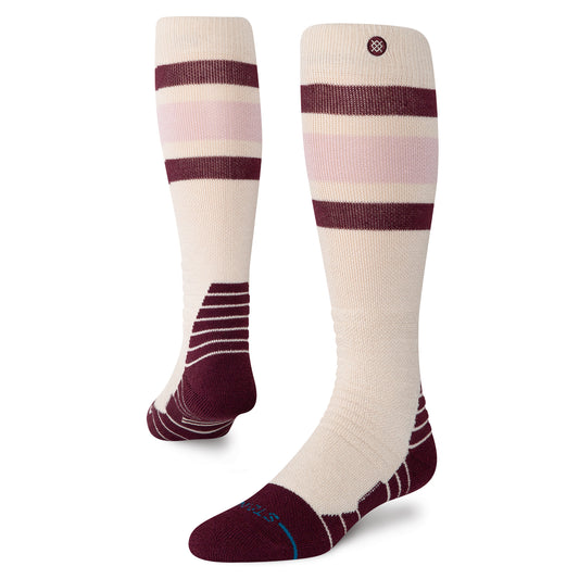 Stance Womens Boyd Mid Wool Snow - Oatmeal R/R