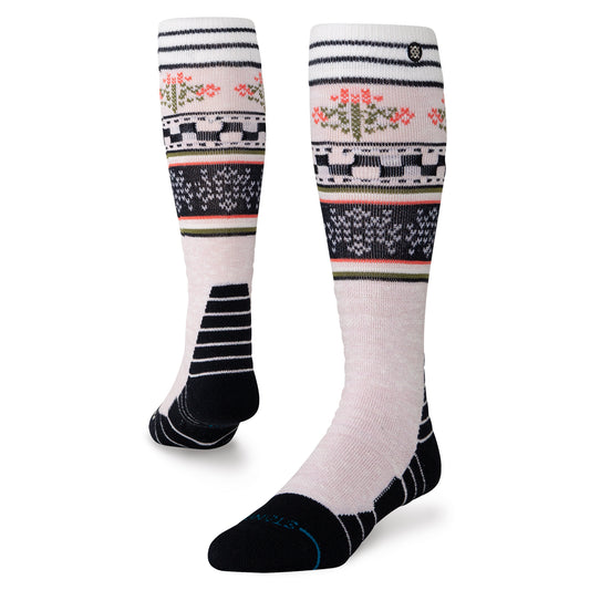 Stance Winter Bloom Mid Crew - Lilac R/R