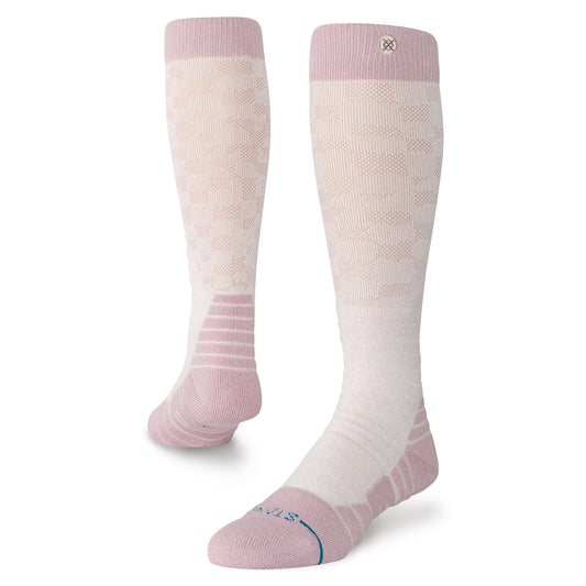 Stance Womens Check Me Out Mid Crew - Lilac R/R