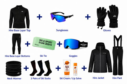 Premium Package + Ski Suit Hire (Collection only)