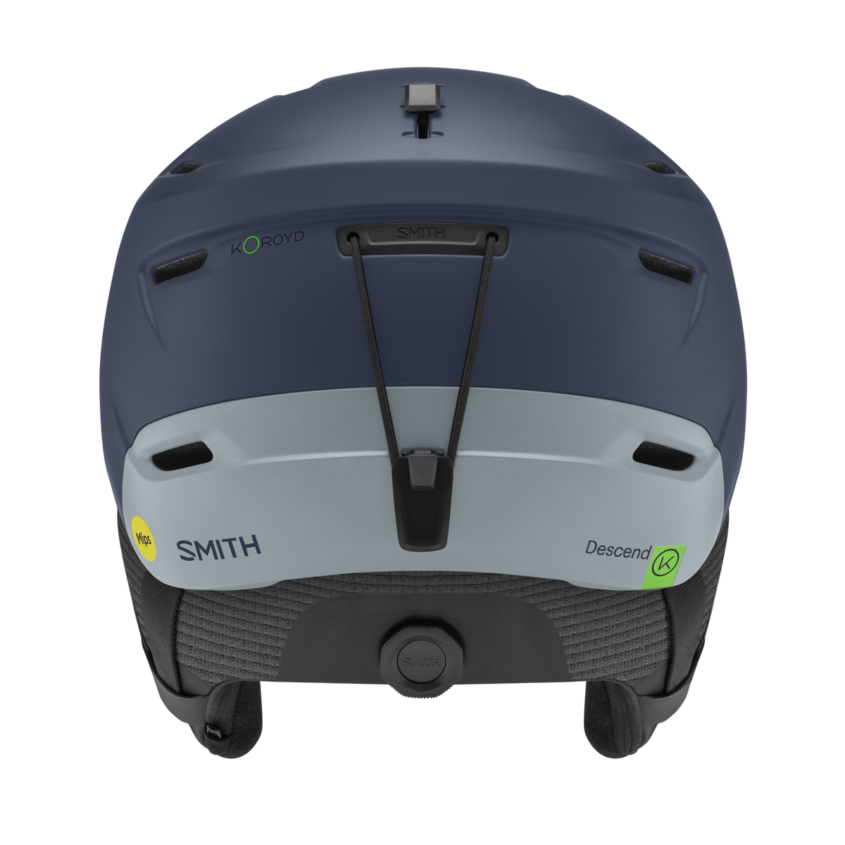 Smith Descend MIPS Helmet – Matte Royal Navy Wolf Gray – back
