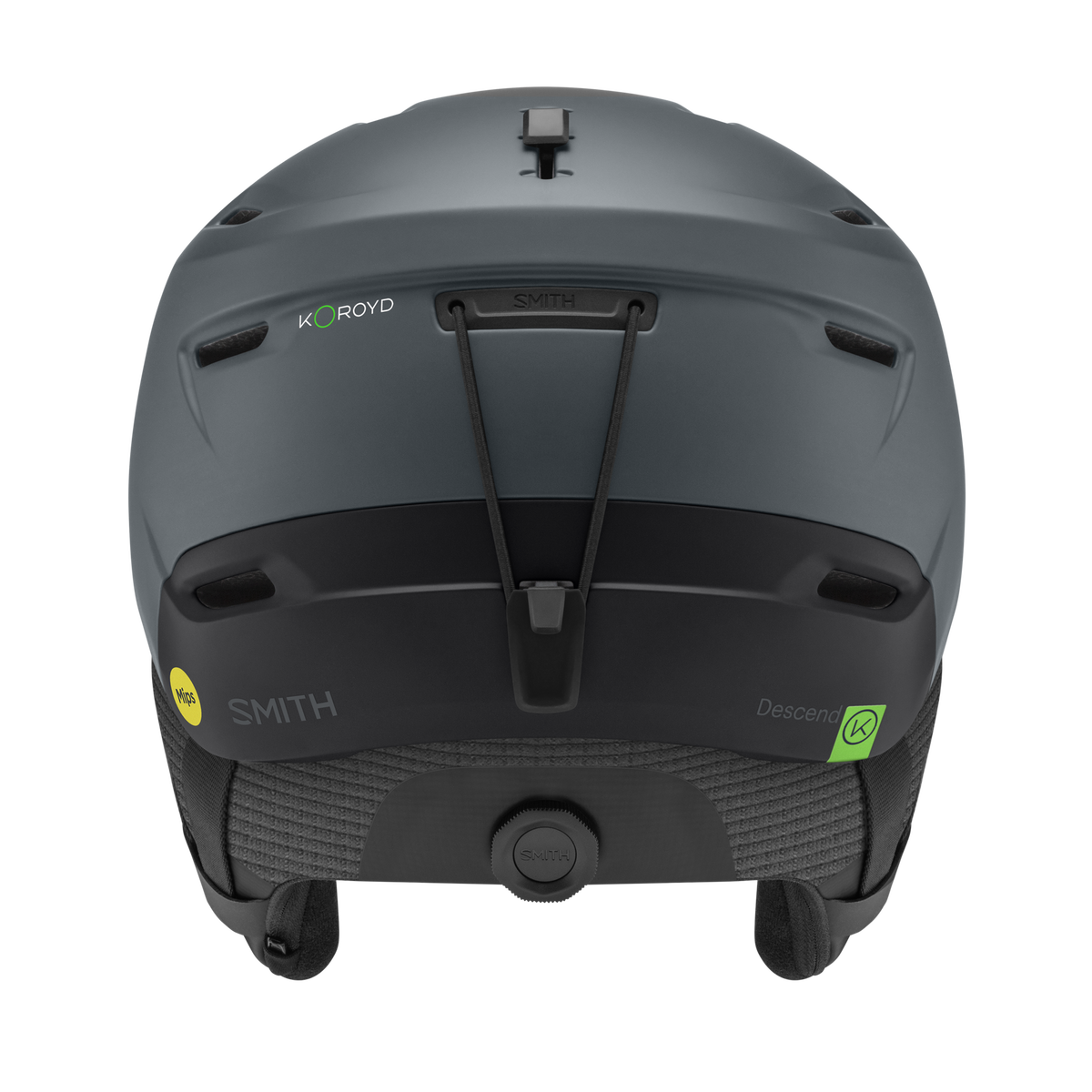 Smith Descend MIPS Helmet – Matte Slate/Black – back