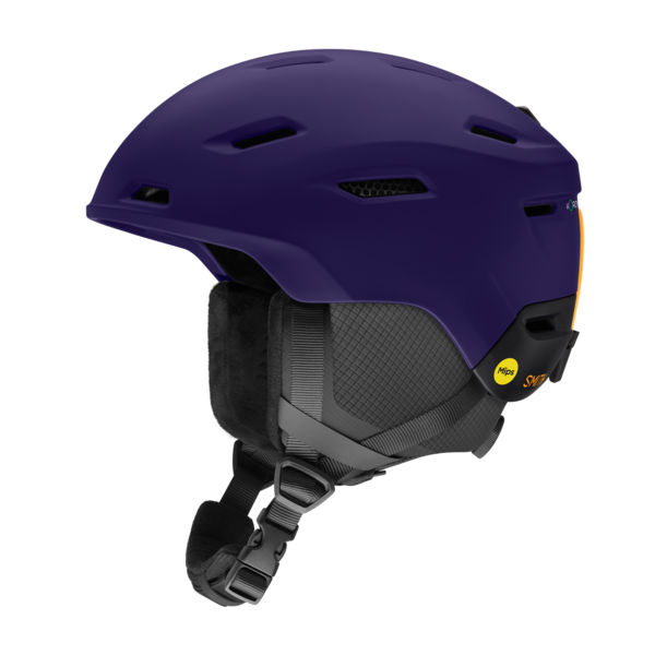 Smith Descend MIPS Helmet – Matte Deep Plum Black – angle 3